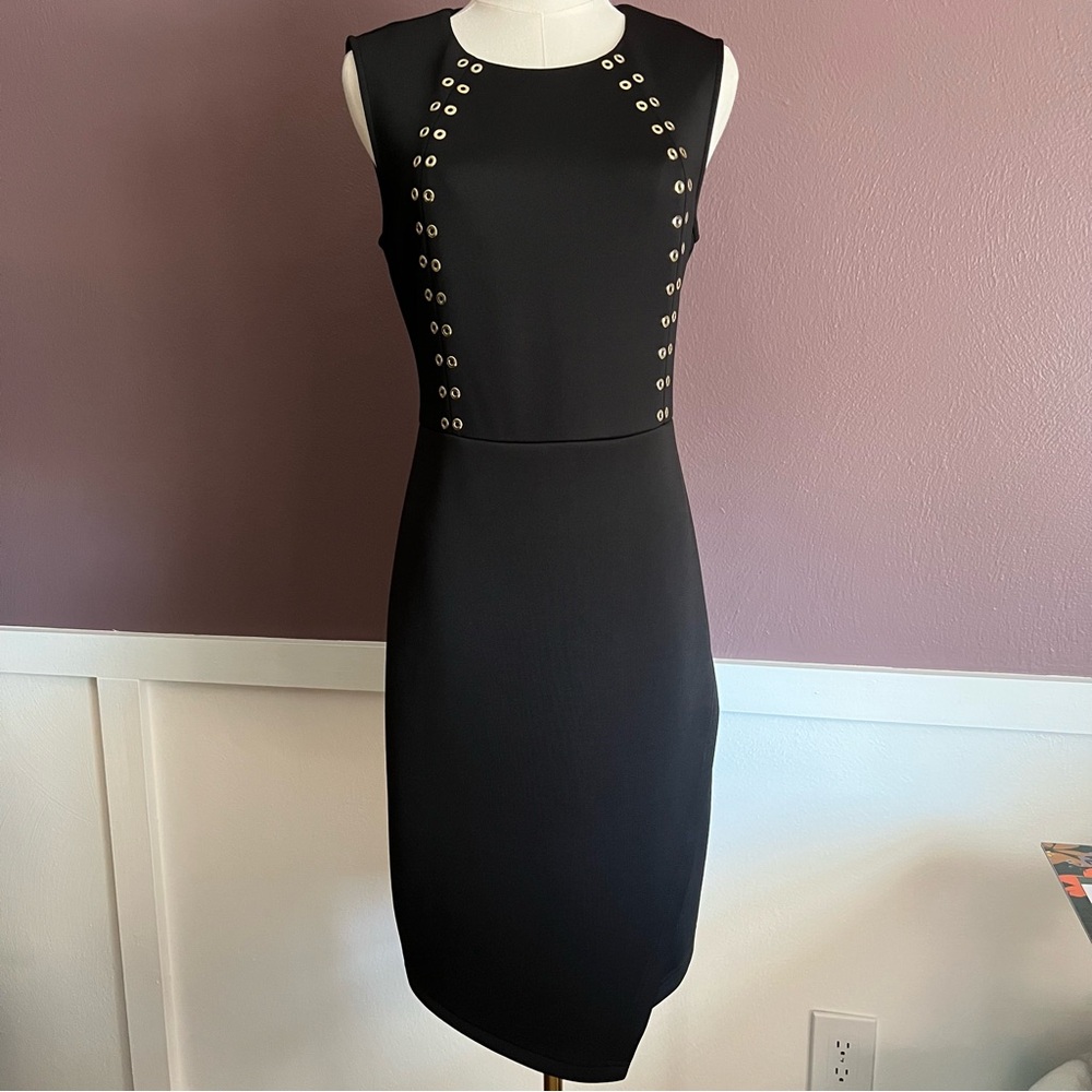 Guess Elegant Black Sleeveless Dress